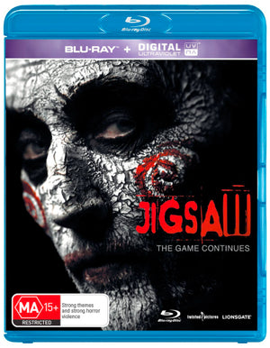 MOVIE BLUHOR | JIGSAW THE GAME CONTINUES (BLURAY)