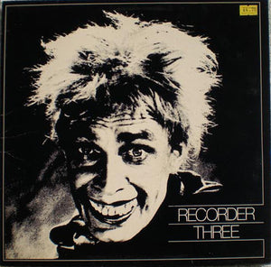 VARIOUS | RECORDER THREE - WITH BOOKLET - UK PRESS - SMALL HOLE PUNCH IN COVER