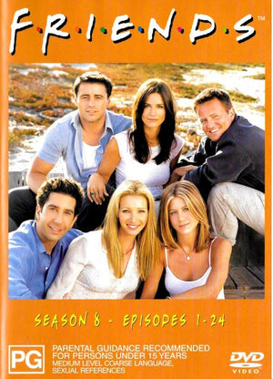 FRIENDS | FRIENDS SEASON 8 (3DVD)