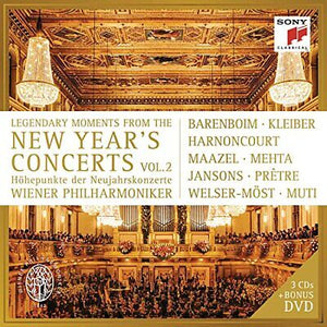 VARIOUS | LEGENDARY MOMENTS FROM THE NEW YEARS EVE CONCERTS VOL 2  (3CD) (BONUS DVD)