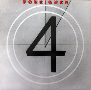 FOREIGNER 4 - UK - STICKERS ON COVER | FOREIGNER