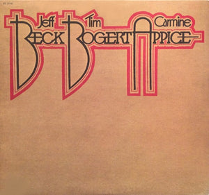 JEFF BECK / TIM BOGERT / CARMINE APPICE | BECK BOGERT APPICE - USA - WRITING ON COVER