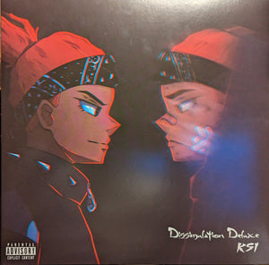 KSI | DISSIMULATION - DELUXE EDITION - SILVER WITH RED SPLATTER