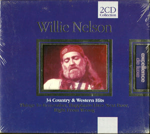 WILLIE NELSON | 34 COUNTRY AND WESTERN HITS (2CD)