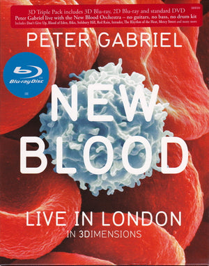 PETER GABRIEL | NEW BLOOD - LIVE IN LONDON (2BLU-RAY/DVD)