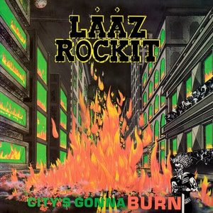 LAAZ ROCKIT | CITY'S GONNA BURN (REMASTERED YELLOW AND RED SPLATTER EDITION) (VINYL)