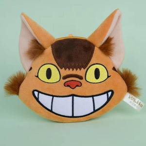 CATBUS GHIBLI COIN PURSE KEYCHAIN PLUSHIE SMILING
