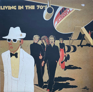 SKYHOOKS | LIVING IN THE 70S - US - STICKER ON COVER
