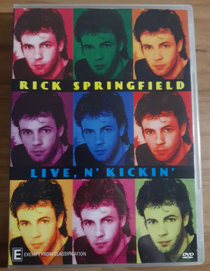 RICK SPRINGFIELD | LIVE N KICKIN