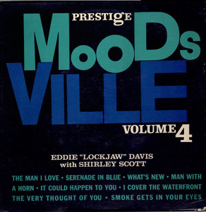 EDDIE LOCKJAW DAVIS / SHIRLEY SCOTT | MOODSVILLE VOLUME 4 - US MONO - BIT ROUGH