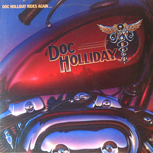 DOC HOLLIDAY | DOC HOLLIDAY RIDES AGAIN - STICKER DAMAGE