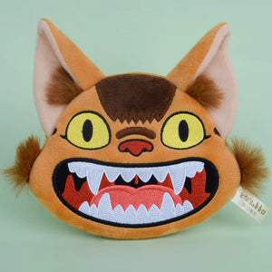 CATBUS GHIBLI COIN PURSE KEYCHAIN PLUSHIE SCREAM