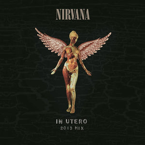 NIRVANA | IN UTERO - 2013 - BLACK COVER - 45RPM - ANNIVERSARY EDITION