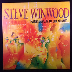 STEVE WINWOOD | TALKING BACK TO THE NIGHT - AU PRESSING