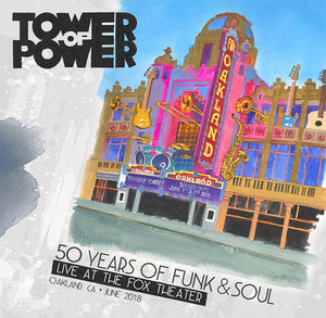 TOWER OF POWER | 50 YEARS OF FUNK AND SOUL LIVE 2018 ( (2CD) (BONUS DVD) (DIGI)
