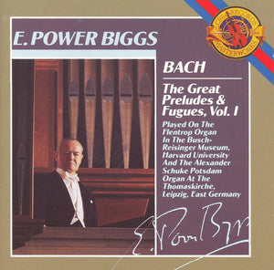 BACH / E POWER BIGGS | GREAT PRELUDES AND FUGUES