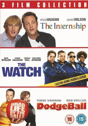MOVIE CO | INTERNSHIP/WATCH/DODGEBALL (3DVD)