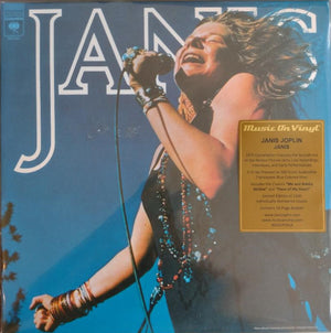 JANIS JOPLIN | JANIS - 2LP - 2023 REISSUE - NUMBERED - BLUE TRANSLUCENT
