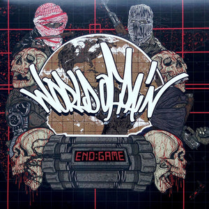 WORLD OF PAIN | END GAME - BLACK / WHITE MARBLE - SEAM SPLIT