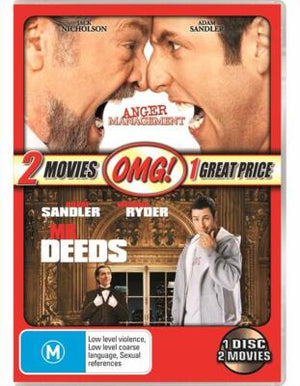 MOVIE COM | ANGER MANAGEMENT / MR DEEDS (2 DVD)