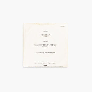 PATTI SMITH | FREDERICK / FIRE OF UNKNOWN ORIGIN