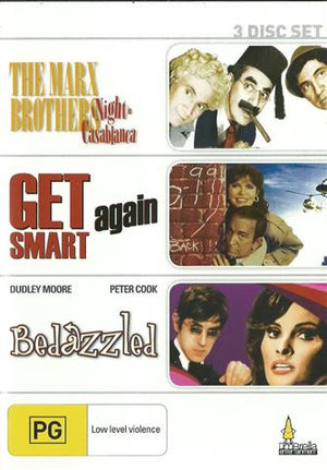 NIGHT IN CASABLANCA / GET SMART AGAIN / BEDAZZLED (3DVD)
