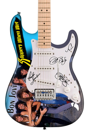 BON JOVI MINIATURE GUITAR