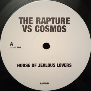 RAPTURE VS COSMOS | HOUSE OF JEALOUS LOVERS 12 - UK - GENERIC SLEEVE