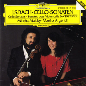 BACH | CELLO SONATAS BW1027-1029 - MAISKY ARGERICH