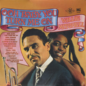 WILLIE MITCHELL | OOH BABY YOU TURN ME ON - 2015 REISSUE - PURPLE WITH RED AND WHITE STREAKS
