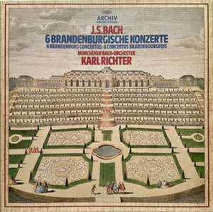 JOHANN SEBASTIAN BACH | BRANDENBURG CONCERTOS - MUNCHENER BACH ORCHESTER RICHTER