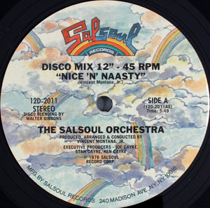 SALSOUL ORCHESTRA | NICE N NAASTY 12 - US PRESS - SALSOUL DISCO GENERIC SLEEVE