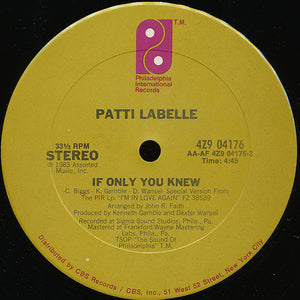 PATTI LABELLE | IF ONLY YOU KNEW - 12 - GENERIC SLEEVE