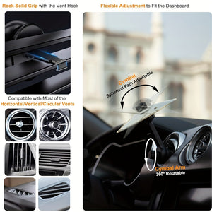 CAR MINI CRASH CYMBAL FOR AIR VENT