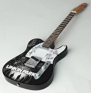 LINKIN PARK  GUITAR FIGURINE MINIATURE