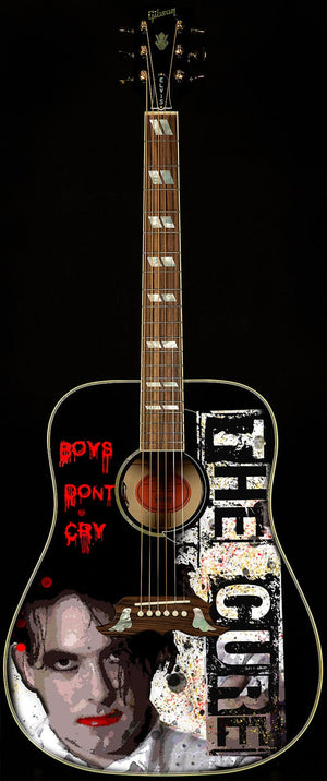 CURE MINIATURE GUITAR FIGURINE