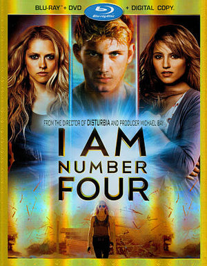 MOVIE BLUAC | I AM NUMBER FOUR (BLU-RAY/2DVD) (ZONE 1)