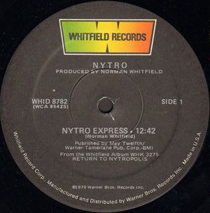 NYTRO | NYTRO EXPRESS 12 - US - GENERIC RECORD COMPANY SLEEVE