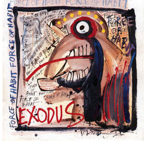 EXODUS | FORCE OF HABIT - 2LP - 2011 REISSUE - WHITE