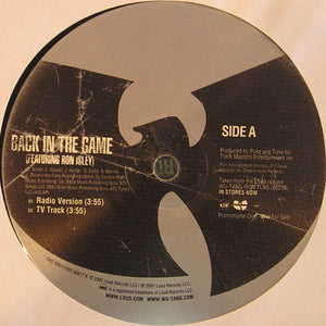 WU TANG CLAN | BACK IN THE GAME 12 (GENERIC SLEEVE)