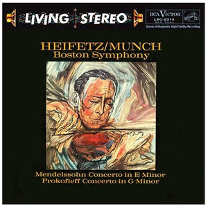 MENDELSSOHN / PROKOFIEFF | VIOLIN CONCERTO IN E MINOR / IN G MINOR - HEIFETZ BOSTON S O MUNCH