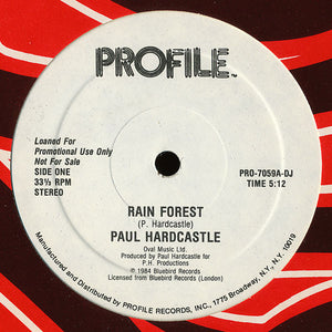 RAIN FOREST 12 - US - GENERIC RECORD COMPANY SLEEVE | PAUL HARDCASTLE