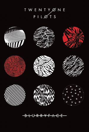 TWENTY ONE PILOTS BLURRYFACE POSTER 228