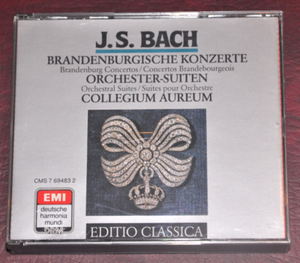 BACH / COLLEGIUM AUREUM | BRANDENBURG CONCERTOS (3CD)