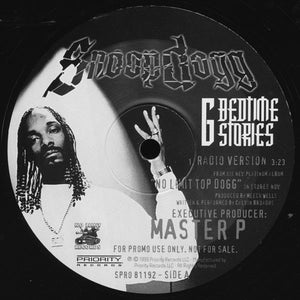 SNOOP DOGG | G BEDTIME STORIES 12 - US PROMO - GENERIC SLEEVE