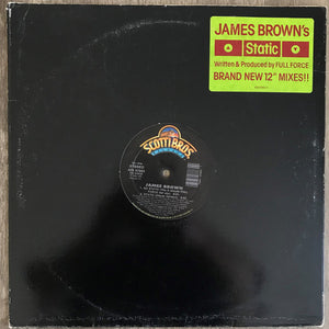 JAMES BROWN | STATIC 12 - US - GENERIC SLEEVE WITH HYPE STICKER