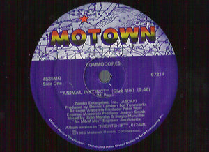 COMMODORES | ANIMAL INSTINCT 12 - GENERIC MOTOWN SLEEVE