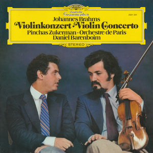 BRAHMS | VIOLIN CONCERTO - ZUKERMAN ORCH DE PARIS BARENBOIM