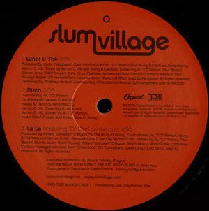SLUM VILLAGE | TRINITY - PAST PRESENT AND FUTURE - 2LP - US PROMO SAMPLER - GENERIC SLEEVE
