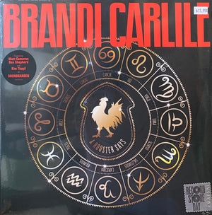 BRANDI CARLILE | ROOSTER SAYS 12 - ETCHED - YELLOW/BLACK